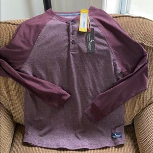 Long Sleeved Henley TShirt